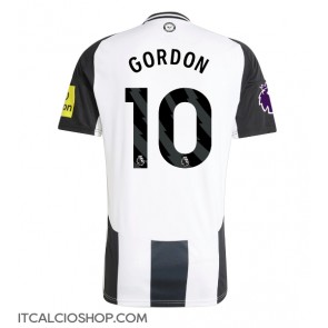 Newcastle United Anthony Gordon #10 Prima Maglia 2024-25 Manica Corta